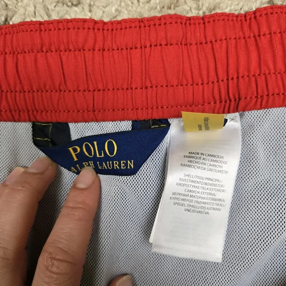 Polo Ralph Lauren Mens Trunks 4XB‎ Traveler Classic Fit In Dark Blue